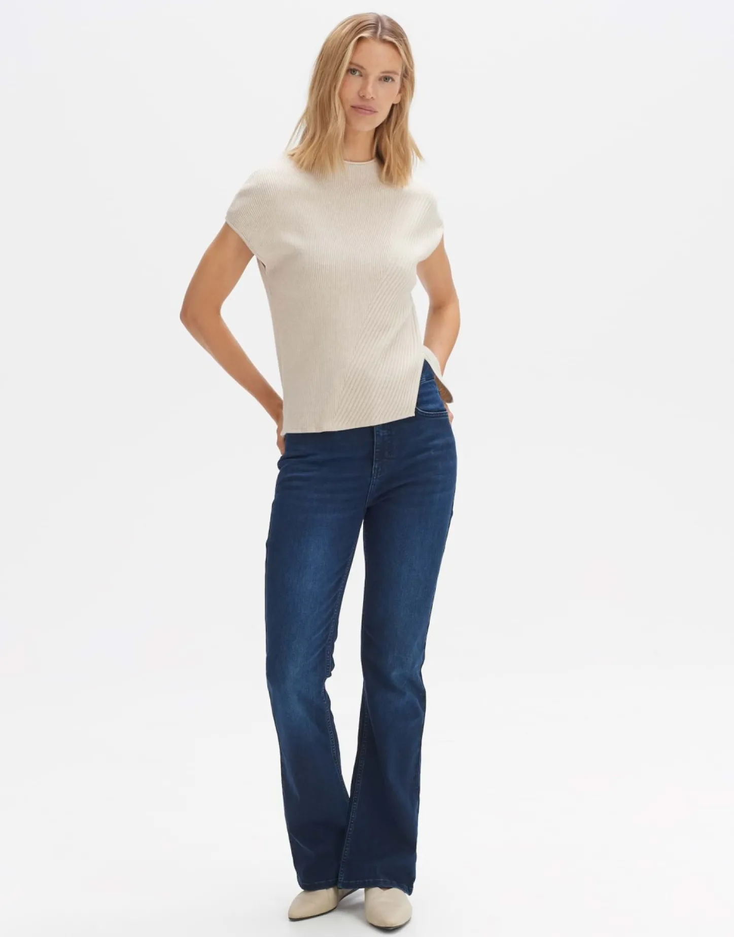 Frau someday Fashion Gebreide Items>Gebreid T-Shirt Palimi