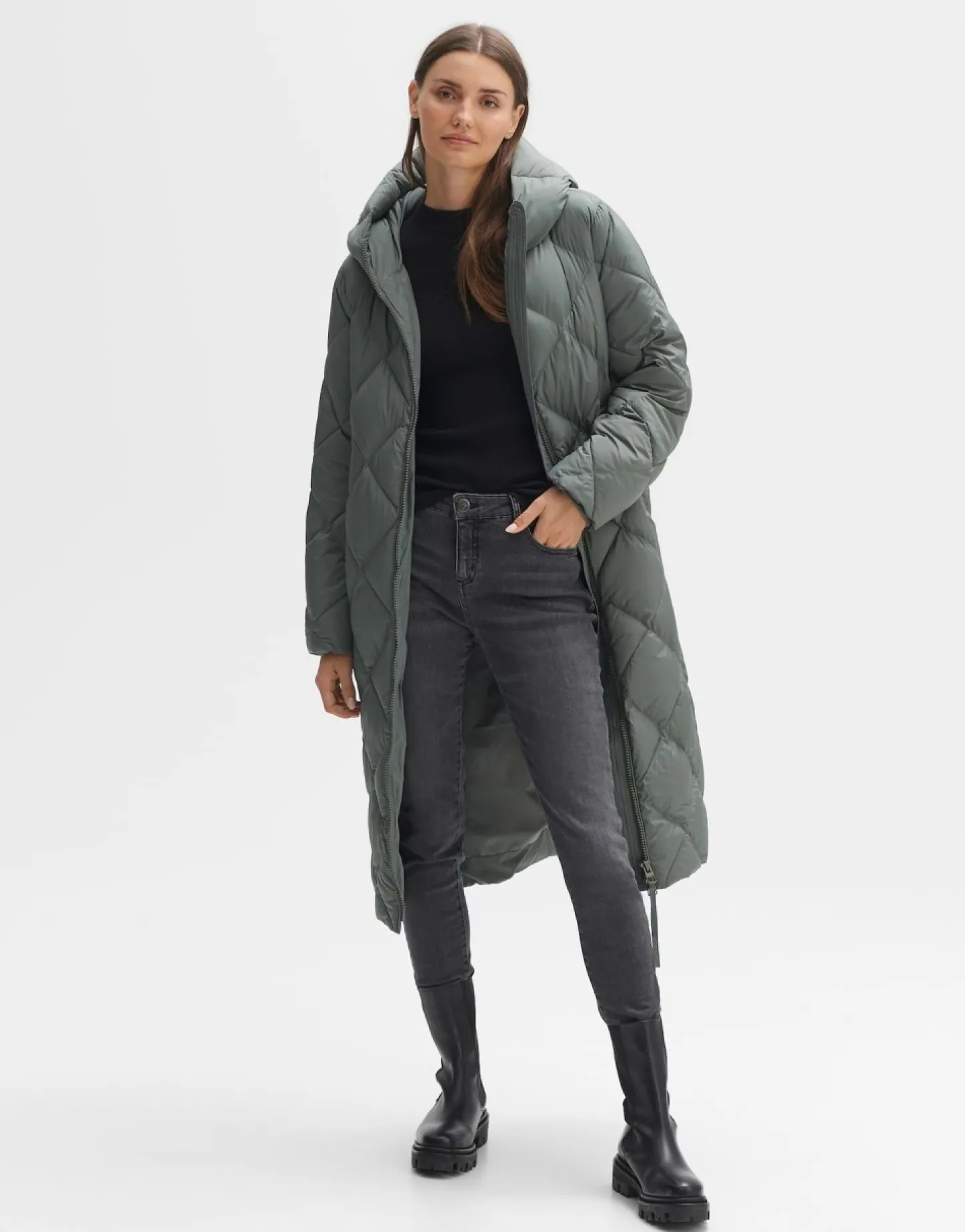 Frau someday Fashion Outdoor>Gewatteerde Mantel Hubine