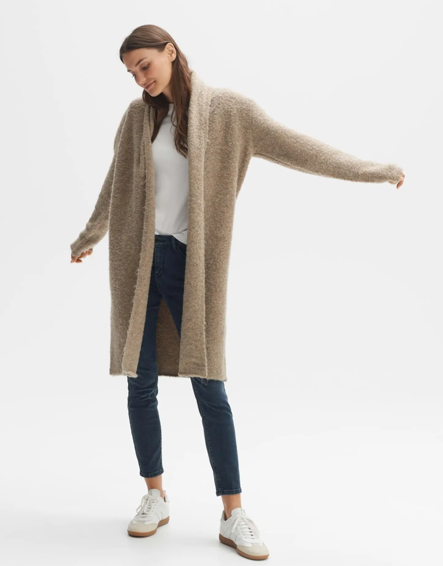 Frau someday Fashion Gebreide Items>Lang Vest Dastina