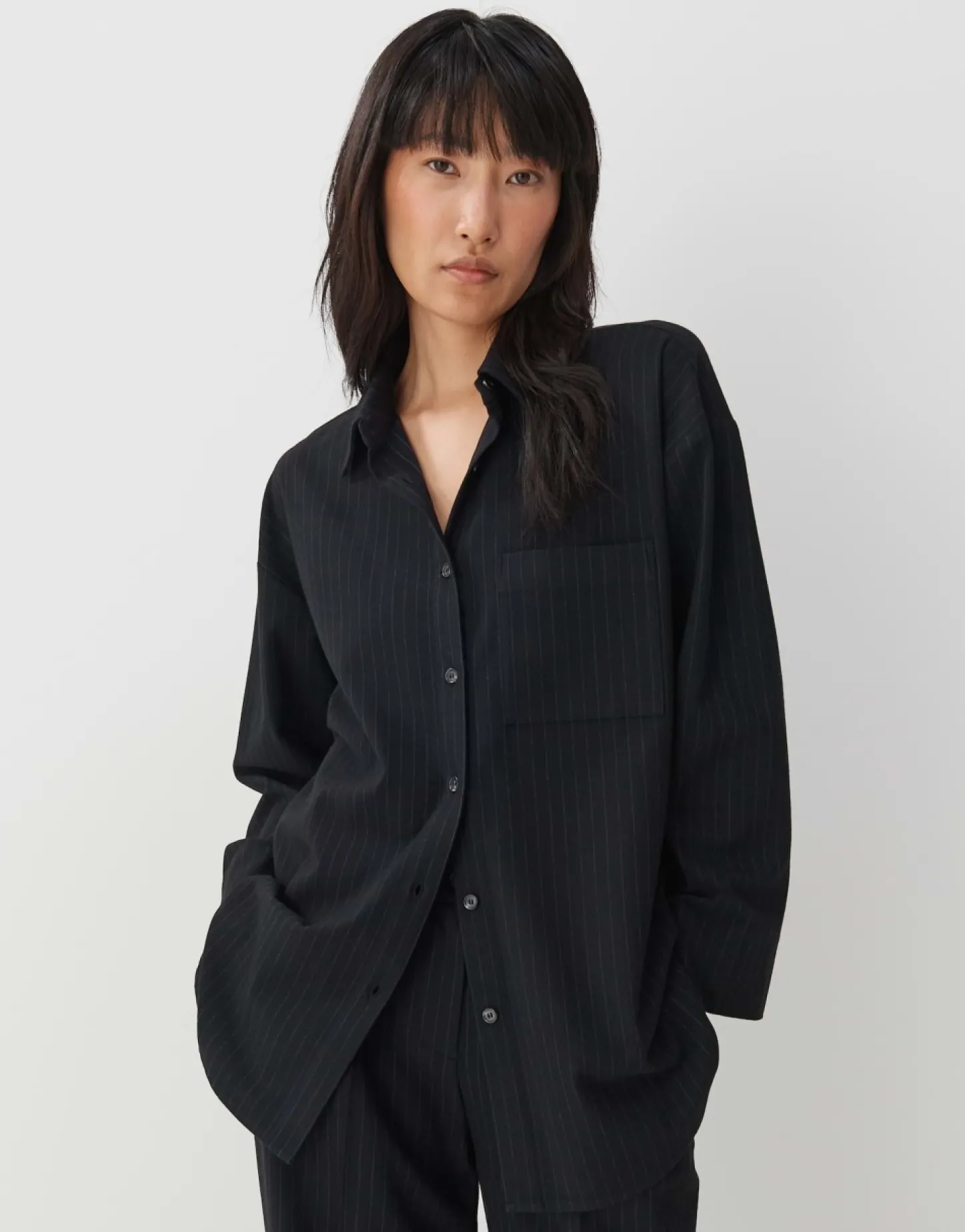 Frau someday Fashion Blouses>Overhemdblouse Zosie Stripe