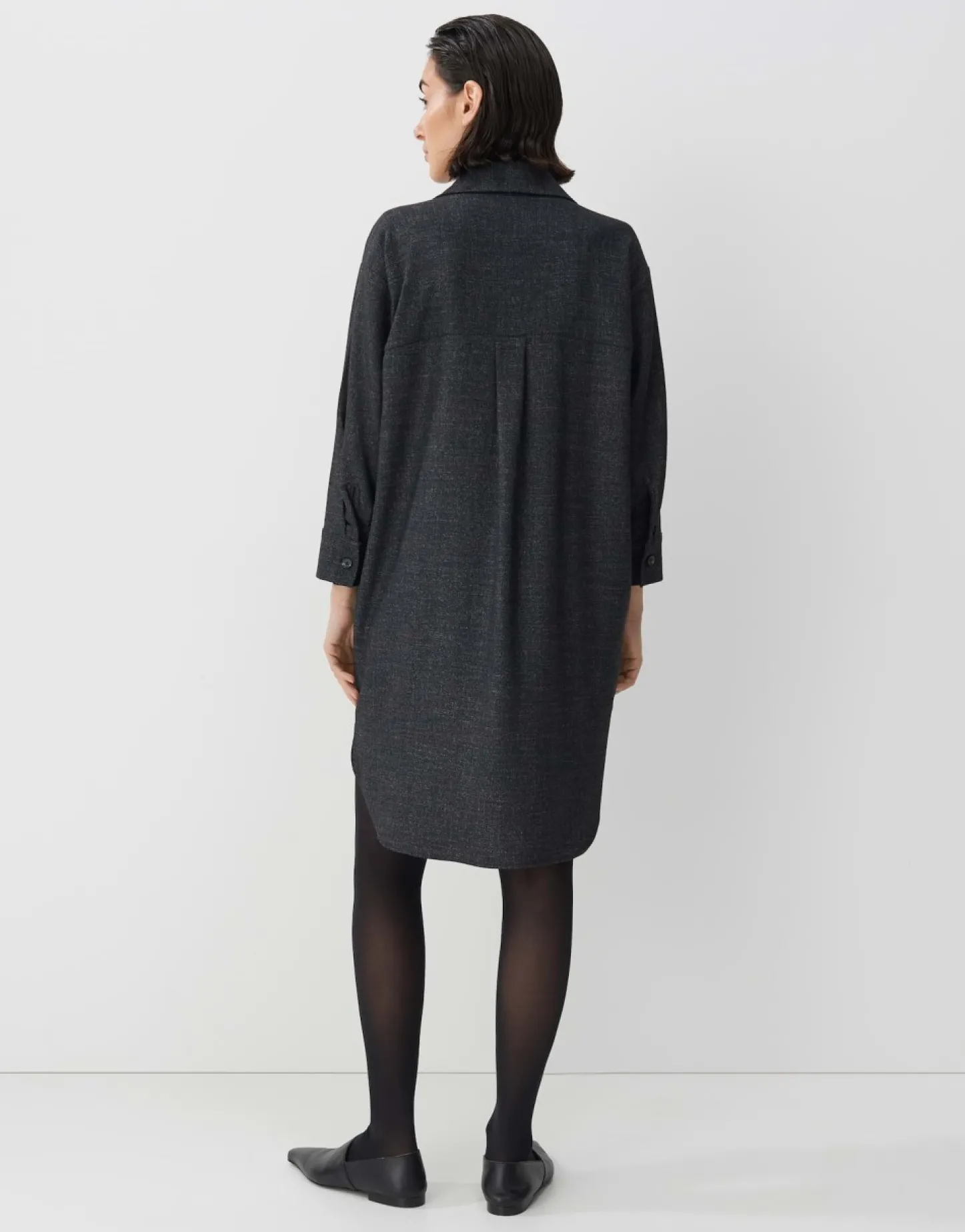 Frau someday Fashion Jurken Rokken>Overhemdjurk Quarolin Texture