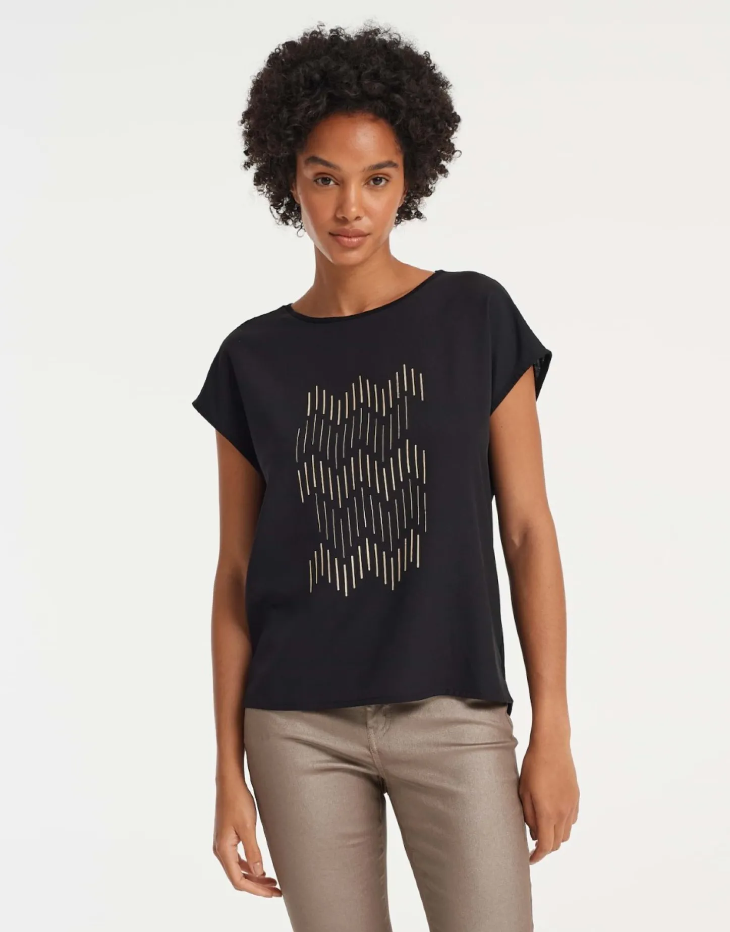 Frau someday Fashion Shirts>Shirt Met Print Setro Print