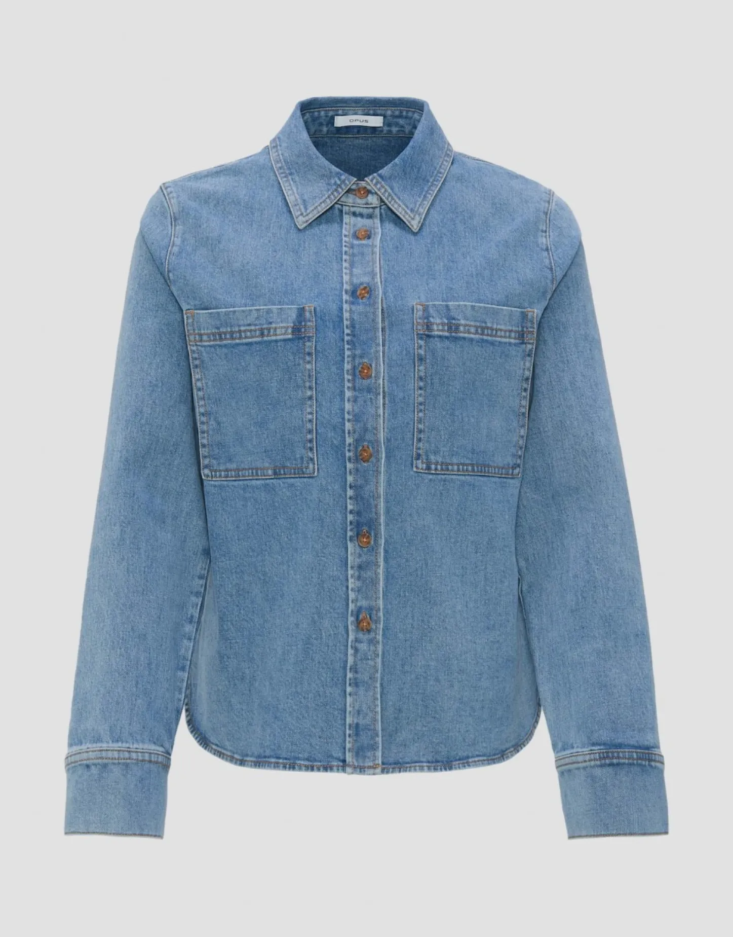 Frau someday Fashion Blouses>Spijkerblouse Flippi